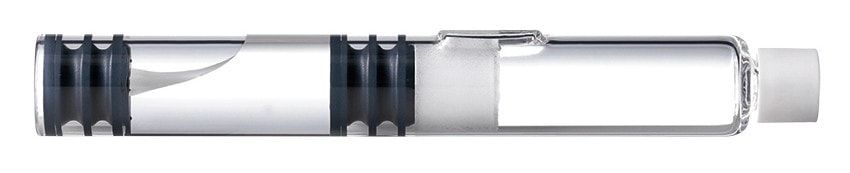 Retatrutide dual-chamber pen cartridge — BAC water and Retatrutide in separate chambers
